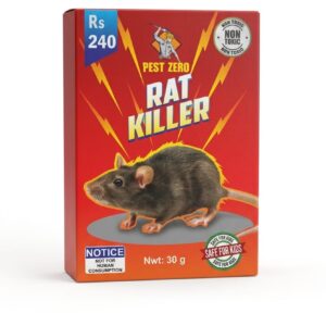 Pest Zero Rat Killer 30g non-toxic rodent control bait for fast and effective rat and mouse control.